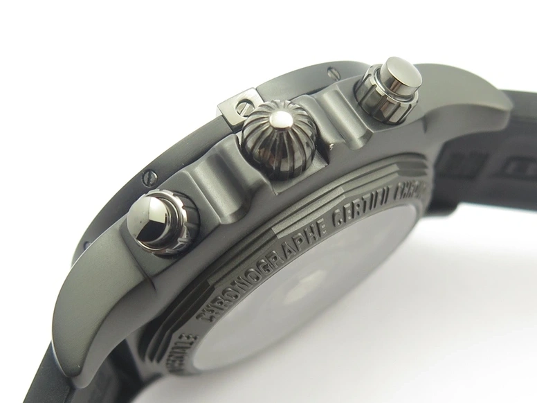 MiroTime 0424 Stretchable DayDate 40mm BP-Maker 228206 SS Green Roman Dial (Fluted Bezel) On SS Bracelet ETA 3904